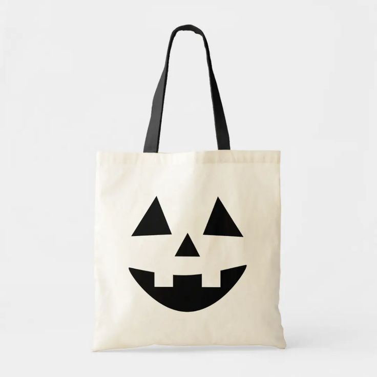 Halloween Cotton Tote
