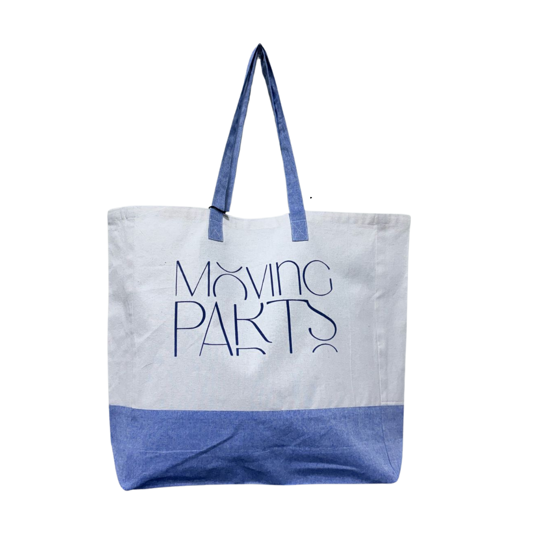 MOVING PARTS Tote Bag